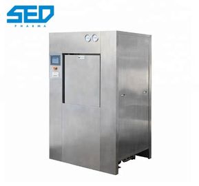 Autoclave de palpitation à hautes températures du vide 4.5KW d'acier inoxydable de SED-2.5MM 304 pour le poids pharmaceutique 2300KGS