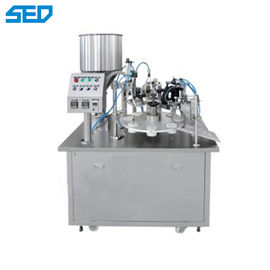 machine de remplissage manuelle pharmaceutique semi automatique de pâte de tube d'encart de machine de conditionnement de 220V 50Hz
