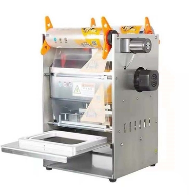 Machine automatique de scellage de tasses en plastique