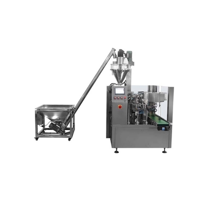 Machine d'emballage de poudre en sachets préfabriqués automatique 380V 2.3kw
