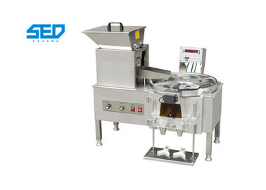 Utilisation en laboratoire Machine de comptage de comprimés et de capsules à deux têtes en acier inoxydable semi-automatique