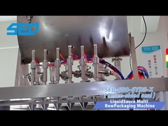 SED-680-6YDB-X Machine d'emballage multi-rangées de sauce liquide (Scellage trois côtés)