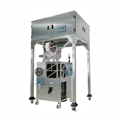 Machine automatique d'emballage de sacs à thé avec étiquette à fil