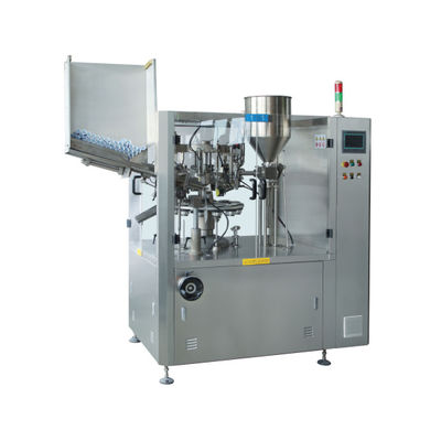 Machine automatique de remplissage et d'étanchéité de tubes en aluminium