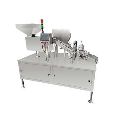 Type horizontal machine d'embouteillage de tube en plastique pour l'emballage effervescent de Tablette