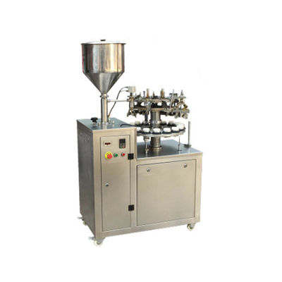 Machine à emballer pour le remplissage de tuyaux en plastique par ultrasons