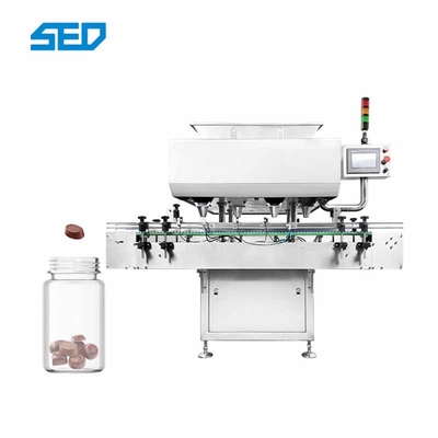 Machine de comptage des capsules à 48 canaux 10 à 120 bouteilles/min 100L Hopper