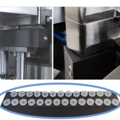 Machine de remplissage de capsules en poudre à haute puissance