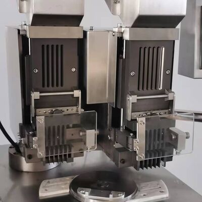 Machine de remplissage de capsules semi-automatique à double tête SED-BJ-IV