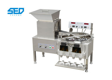 Machine de comptage de capsules semi-automatique en acier inoxydable de type table