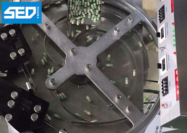 Utilisation en laboratoire Machine de comptage de comprimés et de capsules à deux têtes en acier inoxydable semi-automatique