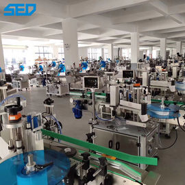 Machine d'étiquetage automatique de bouteille à autocollants multifonctionnels