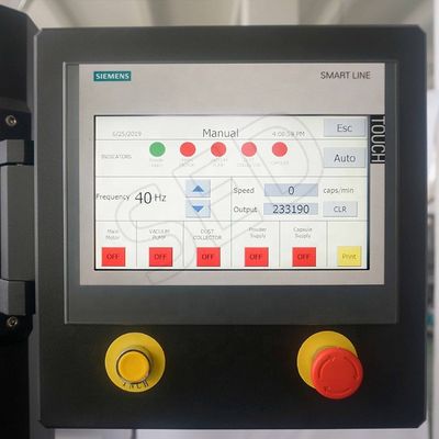 Machine de remplissage de gélules en poudre entièrement automatique, haute production et haute vitesse