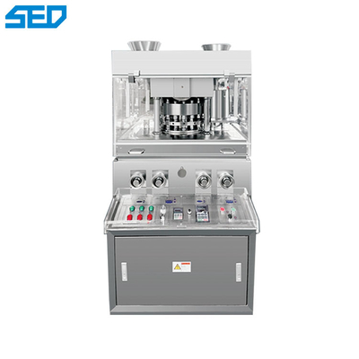 Presse à comprimés rotative à 15 postes de frappe avec une capacité de 27 000 comprimés par heure et un diamètre de comprimé maximal de 50 mm