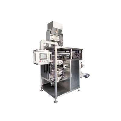 4 machines d'emballage à pochette à joint latéral 1500x1300x2500 mm 3,5 kW